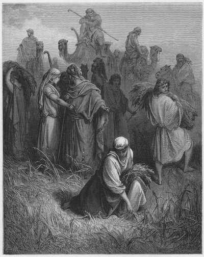 Boaz e Rut da Gustave Dore